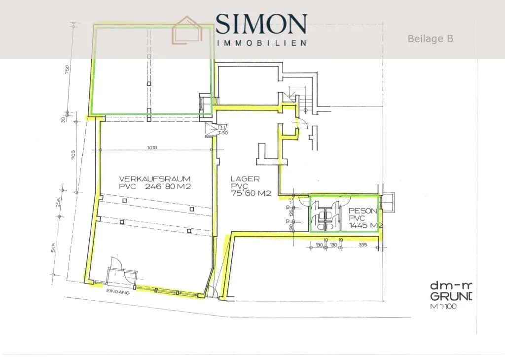 Gewerbeimmobilie mieten in Zell am See – 350 m², € 3.384 – Bild 2 von 2