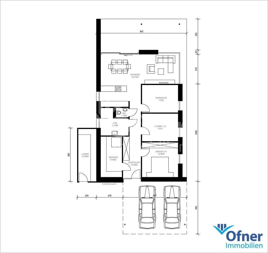 4-Zimmer-Haus kaufen in Voitsberg – 102 m², € 523.900 – Bild 11 von 11
