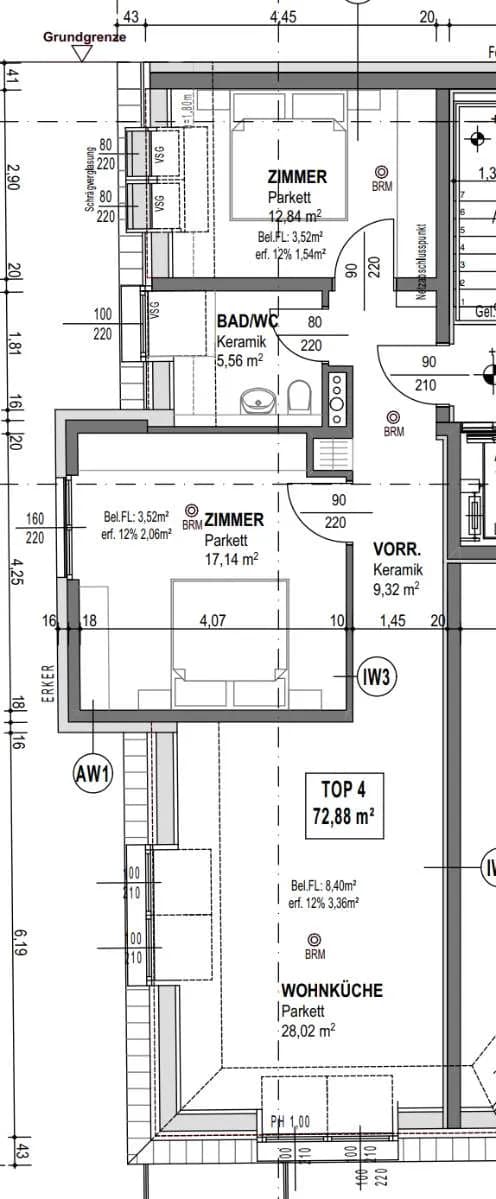 3-Zimmer-Wohnung mieten in Korneuburg – 63 m², € 1.220 – Bild 6 von 7