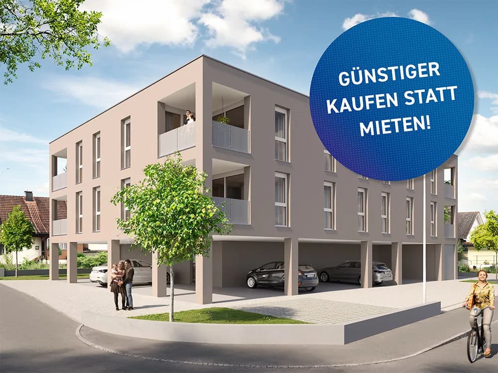2-Zimmer-Wohnung kaufen in Dornbirn – 61,53 m², € 423.000