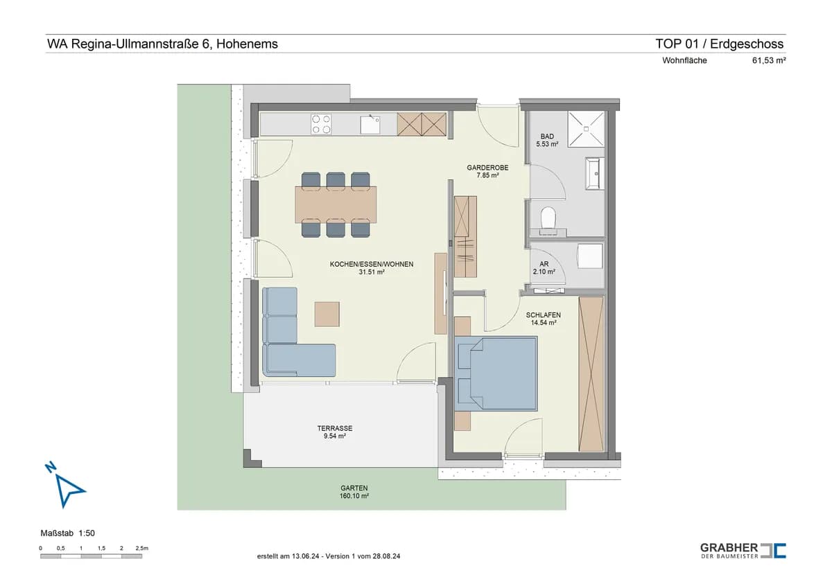 2-Zimmer-Wohnung kaufen in Dornbirn – 61,53 m², € 423.000 – Bild 8 von 8