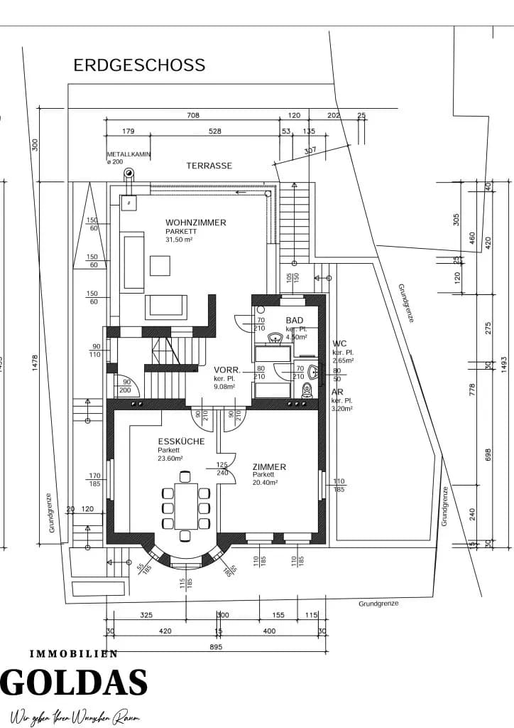5-Zimmer-Immobilie mieten in Tulln – 214 m², € 4.700 – Bild 35 von 37