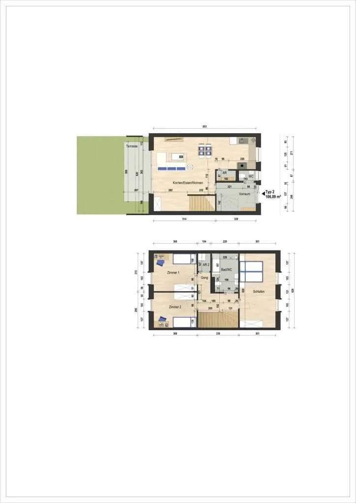 4-Zimmer-Haus mieten in Leibnitz – 105,85 m², € 1.528 – Bild 13 von 13