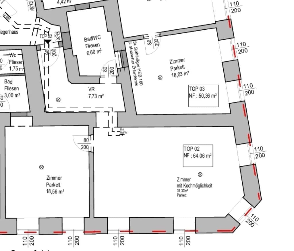 2-Zimmer-Wohnung kaufen in Wien – 64,06 m², € 299.000 – Bild 5 von 5