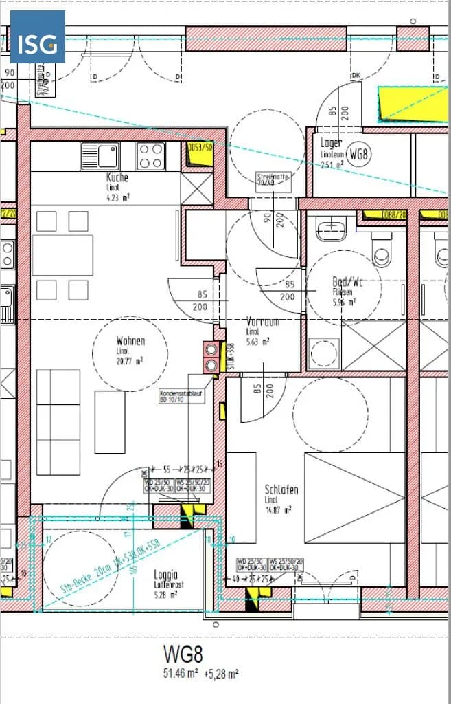 2-Zimmer-Wohnung mieten in Schärding – 57 m², € 629 – Bild 2 von 2