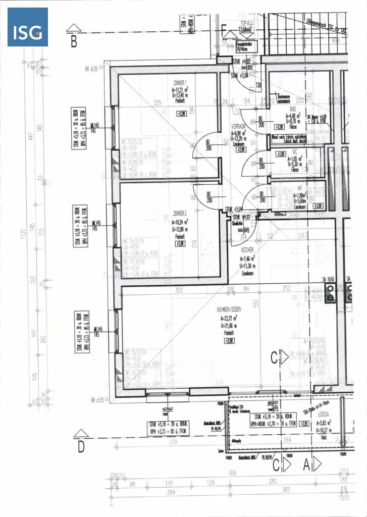 3-Zimmer-Wohnung mieten in Braunau am Inn – 74 m², € 632 – Bild 2 von 2