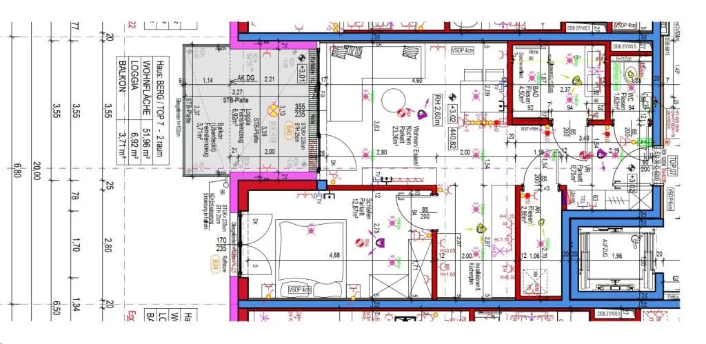 2-Zimmer-Wohnung mieten in Gmunden – 51,96 m², € 1.265 – Bild 17 von 19