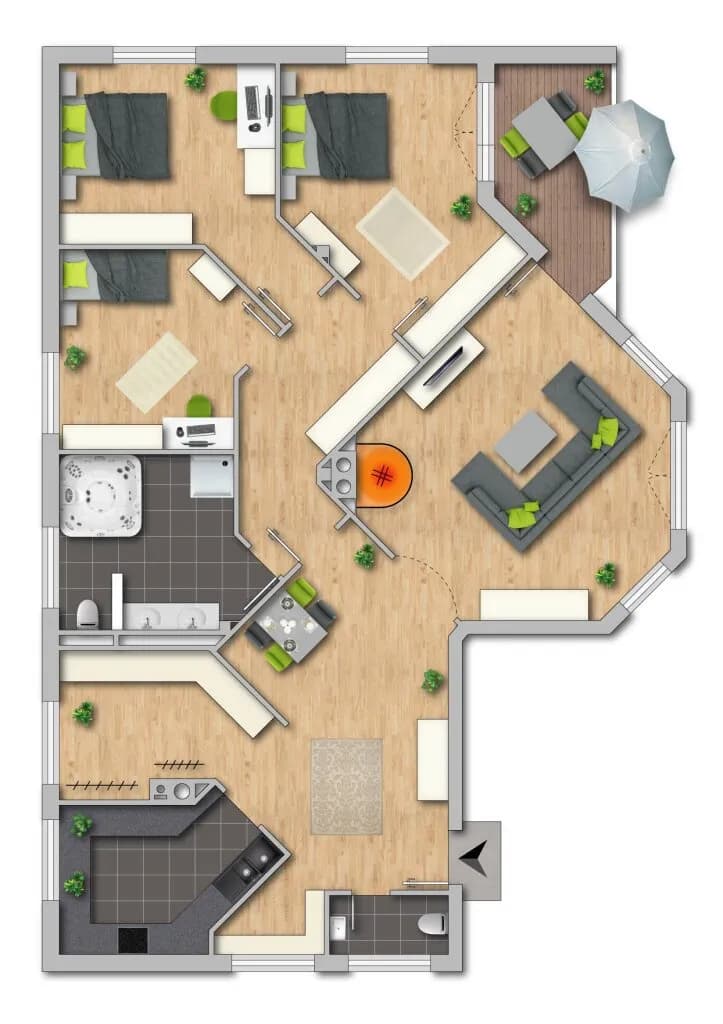 4-Zimmer-Wohnung kaufen in Gmunden – 115 m², € 340.000 – Bild 13 von 13