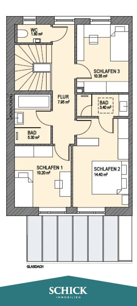 4-Zimmer-Wohnung mieten in Villach – 117 m², € 2.380 – Bild 32 von 32