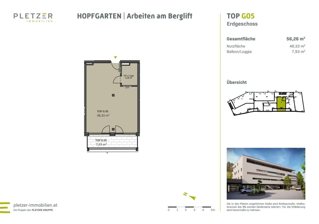 Gewerbeimmobilie mieten in Kitzbühel – € 629 – Bild 3 von 3