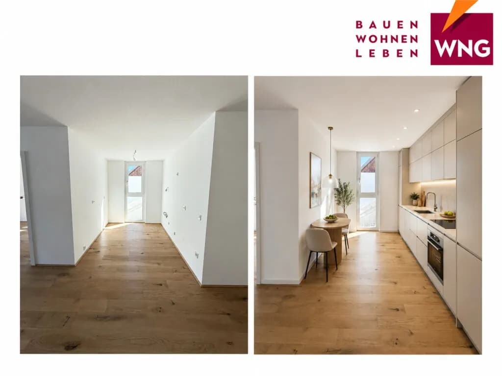 2-Zimmer-Wohnung mieten in Krems Land – 56,13 m², € 1.154 – Bild 6 von 18