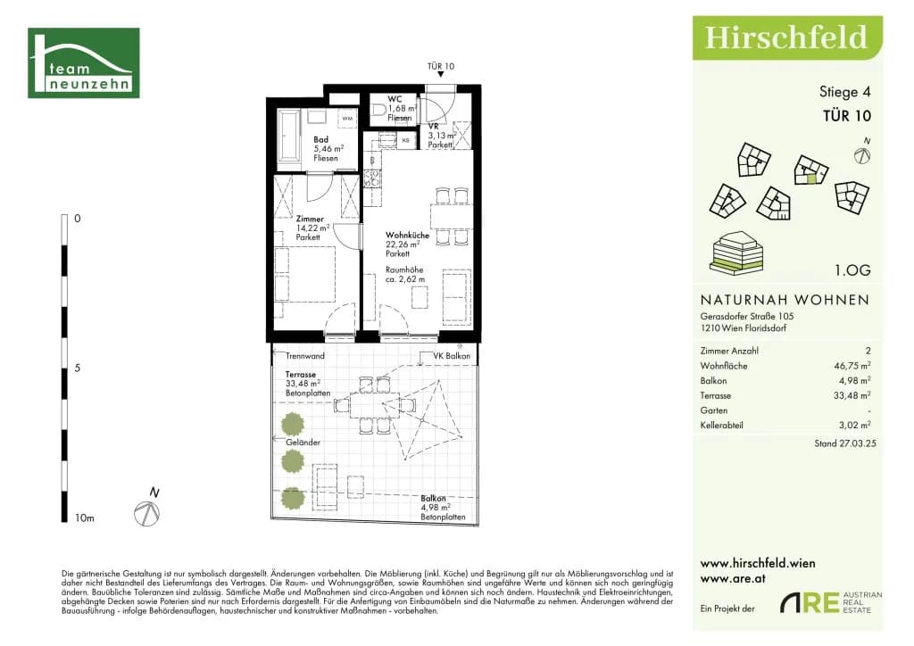 2-Zimmer-Wohnung kaufen in Wien – 46,75 m², € 298.000 – Bild 24 von 24