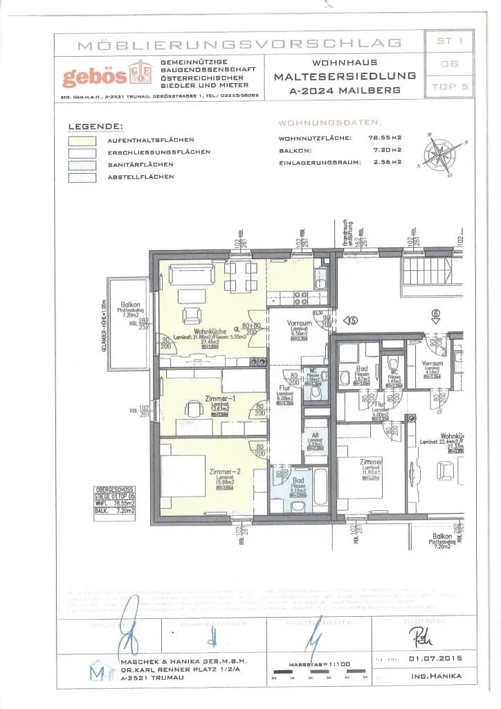 3-Zimmer-Wohnung mieten in Hollabrunn – 78,55 m², € 1.010 – Bild 17 von 17
