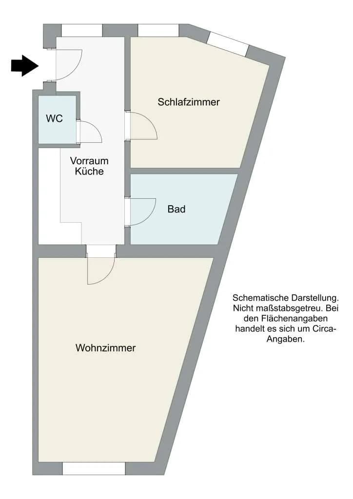2-Zimmer-Wohnung kaufen in Wien – 51 m², € 249.000 – Bild 12 von 13