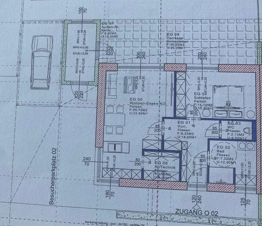 2-Zimmer-Haus mieten in Deutschlandsberg – 63 m², € 1.155 – Bild 59 von 59