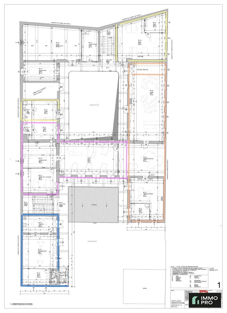 12-Zimmer-Gewerbeimmobilie mieten in Graz – 521 m², € 6.543 – Bild 3 von 3