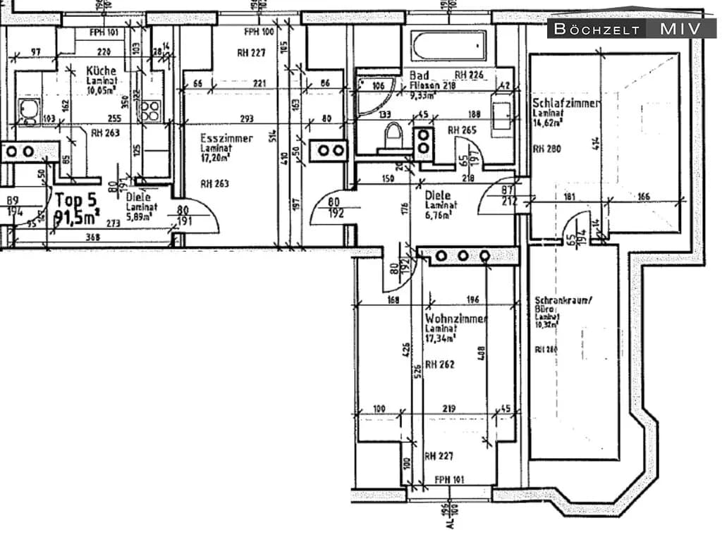 2-Zimmer-Wohnung mieten in Murtal – 91,5 m², € 723 – Bild 10 von 10