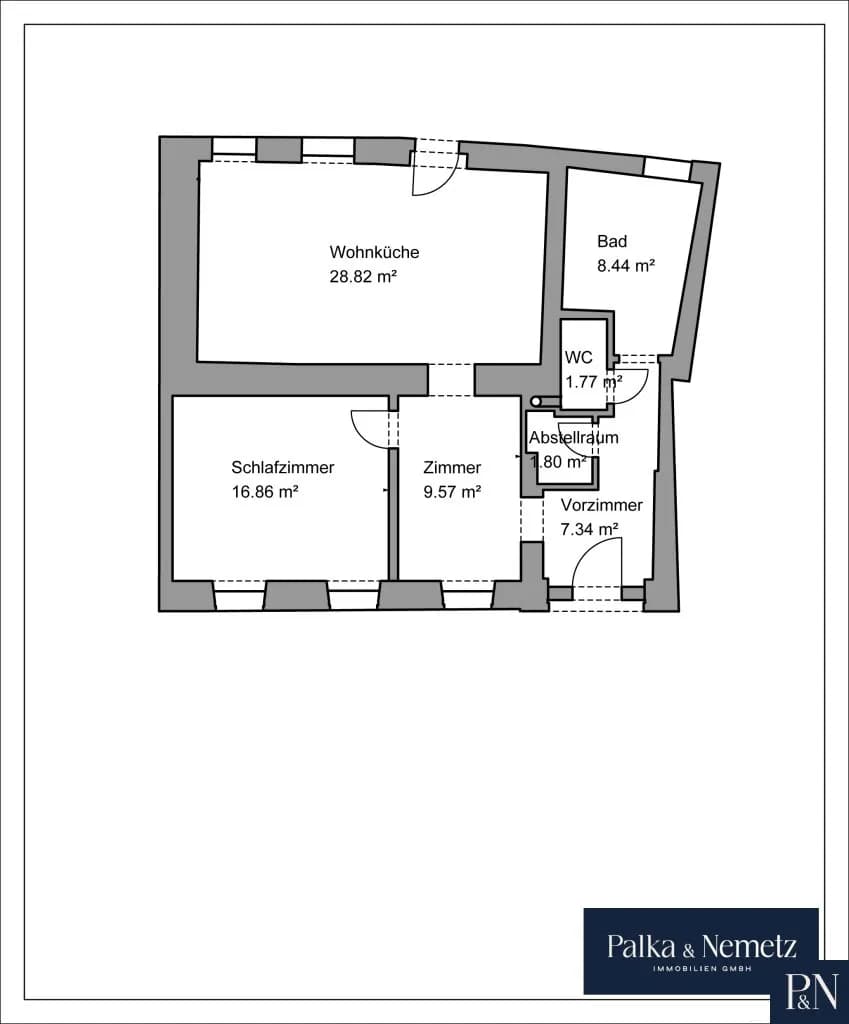 2-Zimmer-Haus kaufen in Baden – 75 m², € 515.000 – Bild 11 von 11