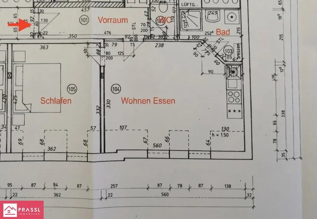 2-Zimmer-Wohnung mieten in Leoben – 50,02 m², € 493 – Bild 10 von 10