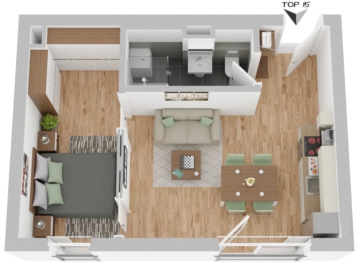2-Zimmer-Wohnung kaufen in Wien – 35,95 m², € 219.001 – Bild 11 von 13