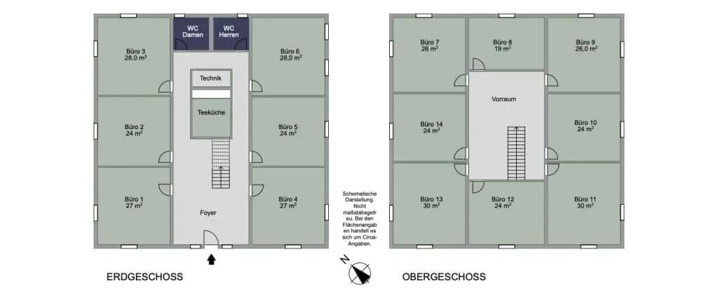 1-Zimmer-Gewerbeimmobilie mieten in Baden – 24 m², € 250 – Bild 22 von 22