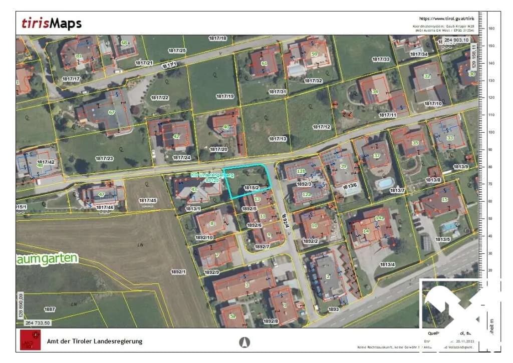 Grundstück kaufen in Kufstein – 384 m², € 348.000 – Bild 7 von 8