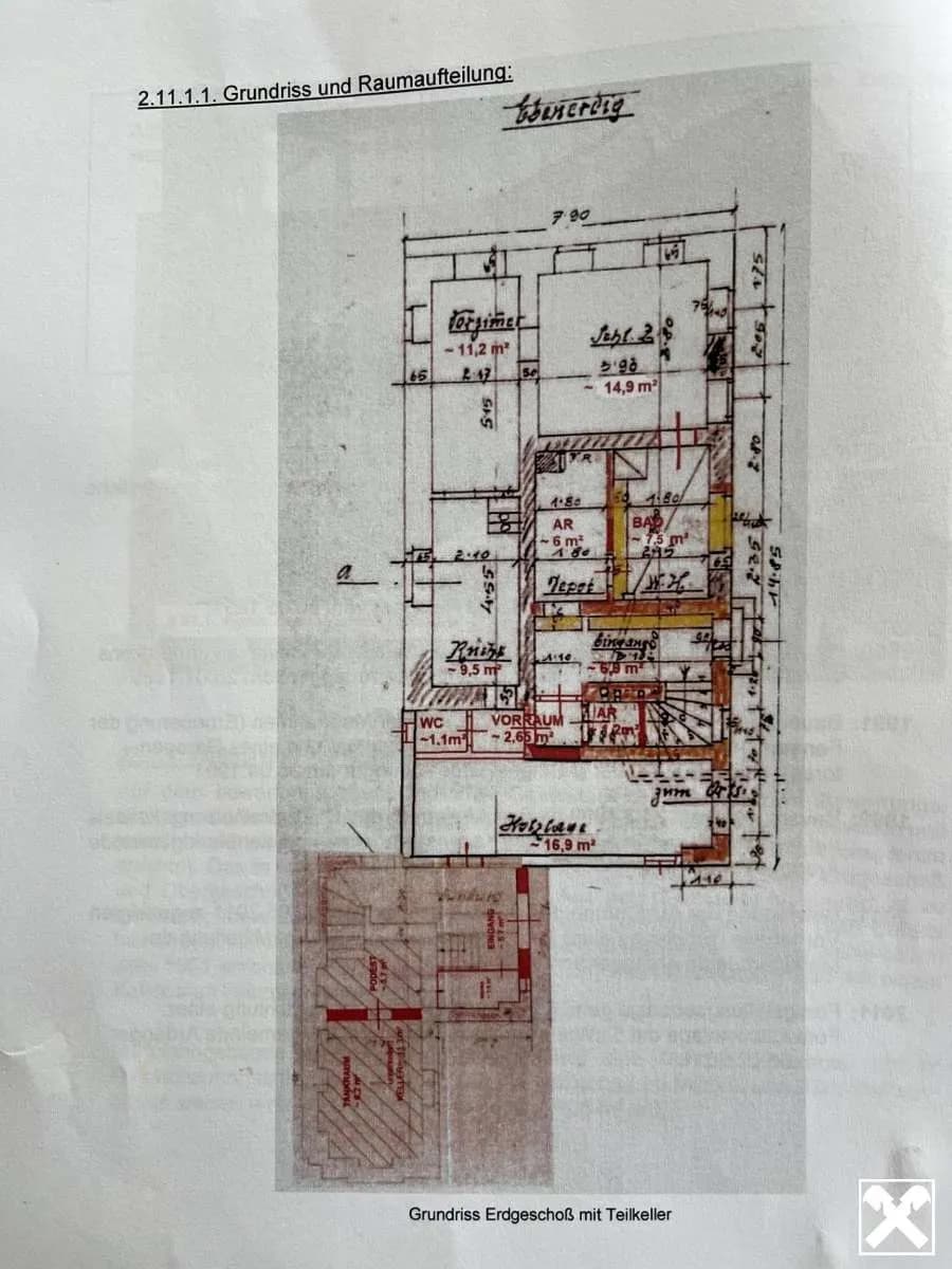 4-Zimmer-Haus kaufen in Amstetten – 124 m², € 150.000 – Bild 23 von 24