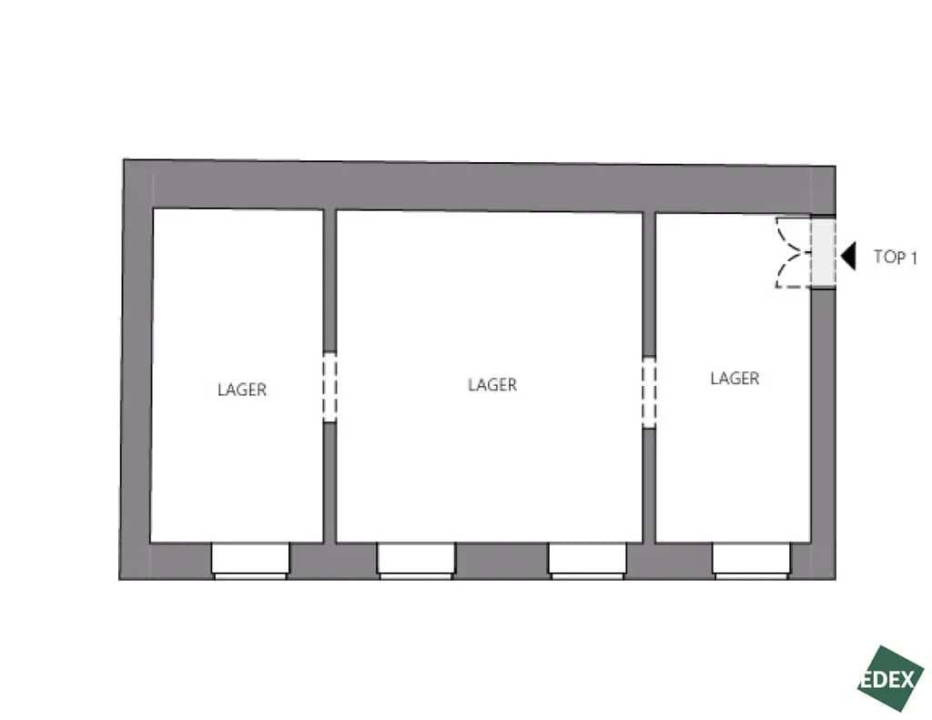 3-Zimmer-Gewerbeimmobilie mieten in Wien – 56 m², € 414 – Bild 7 von 7