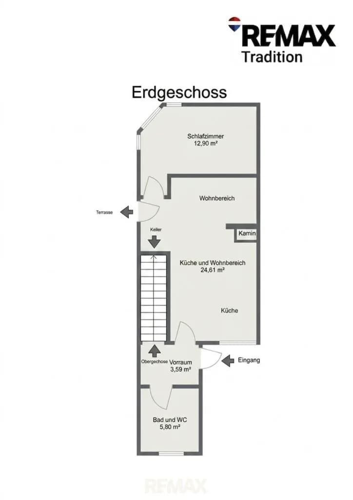 3-Zimmer-Haus kaufen in Leoben – 77 m², € 249.000 – Bild 14 von 15