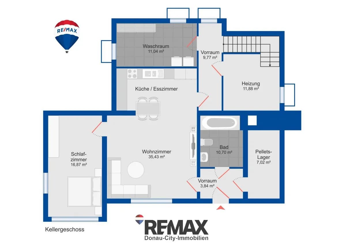 5-Zimmer-Haus kaufen in Amstetten – 157,7 m², € 590.000 – Bild 31 von 33