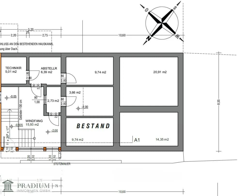 4-Zimmer-Haus kaufen in Baden – 134,67 m², € 279.000 – Bild 12 von 13