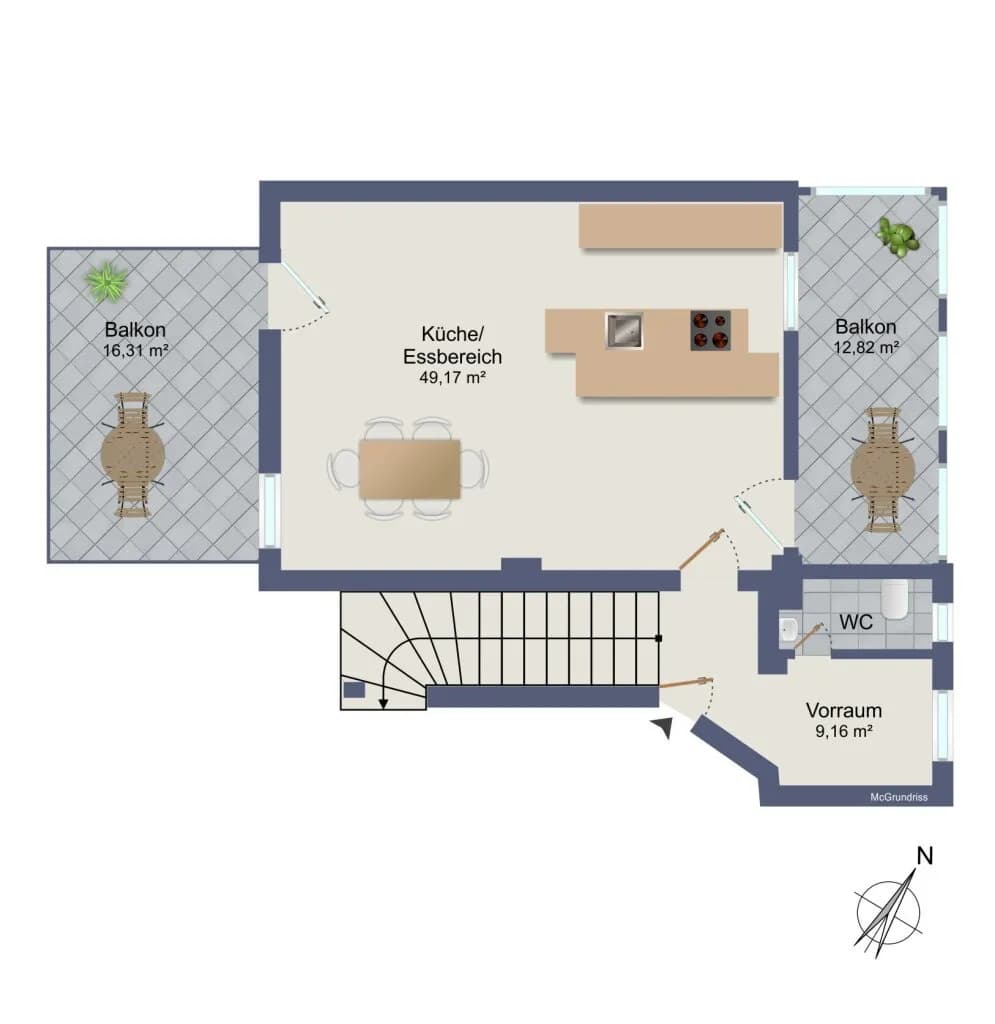 Wohnung mieten in Graz – 181,19 m², € 2.450 – Bild 34 von 35