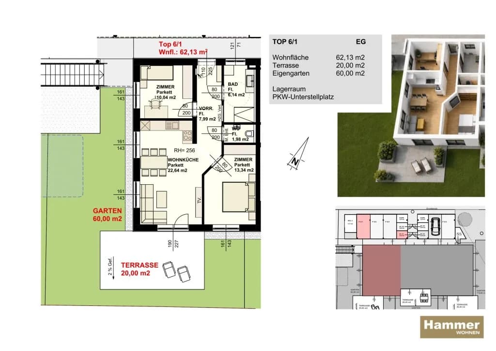 3-Zimmer-Wohnung kaufen in Leibnitz – 62 m², € 297.200 – Bild 14 von 14