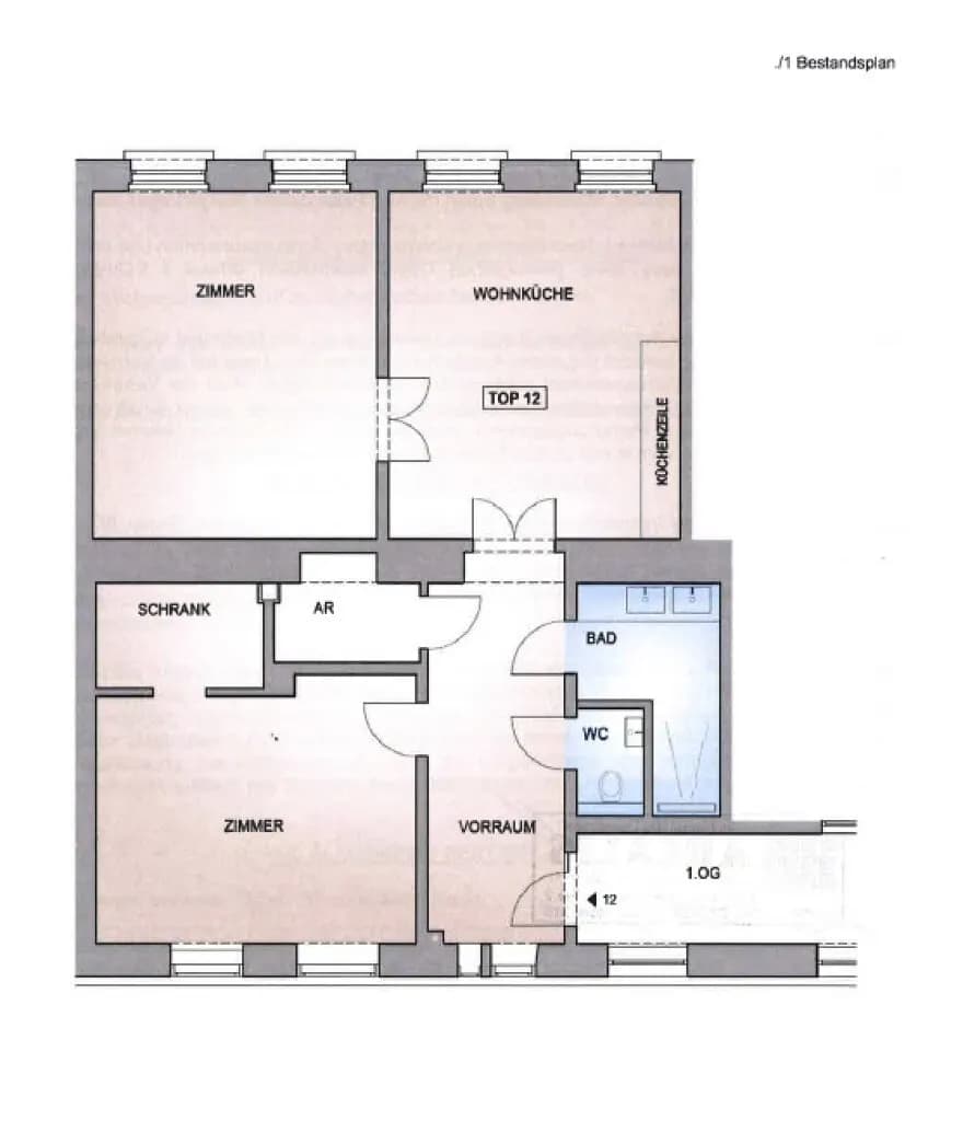 3-Zimmer-Wohnung mieten in Wien – 89,8 m², € 1.717 – Bild 16 von 16