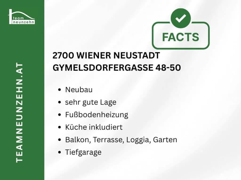 4-Zimmer-Wohnung mieten in Wiener Neustadt – 87,7 m², € 1.385 – Bild 13 von 19