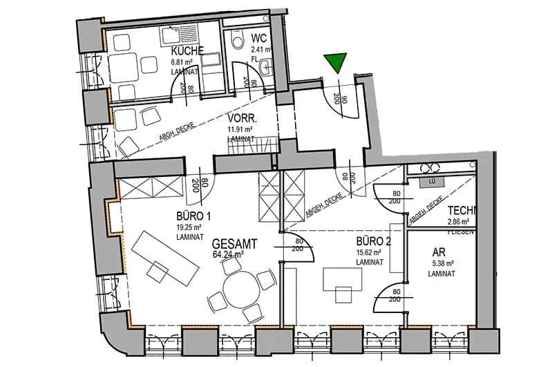 Gewerbeimmobilie mieten in Hollabrunn – 64,24 m², € 601 – Bild 16 von 16