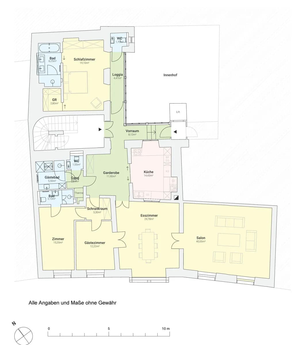 5-Zimmer-Wohnung kaufen in Wien – 182,06 m², € 4.150.000 – Bild 13 von 13