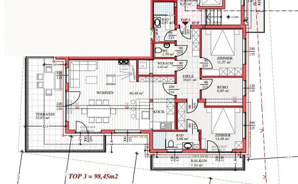 4-Zimmer-Wohnung kaufen in Kitzbühel – 98,45 m², € 998.000 – Bild 9 von 11