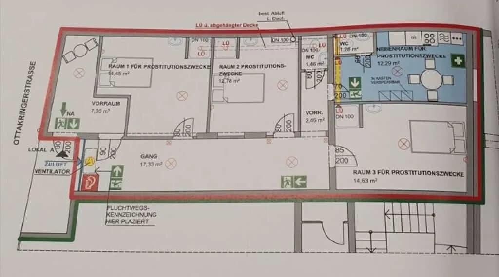 Gewerbeimmobilie kaufen in Wien – 90 m², € 215.000 – Bild 2 von 2
