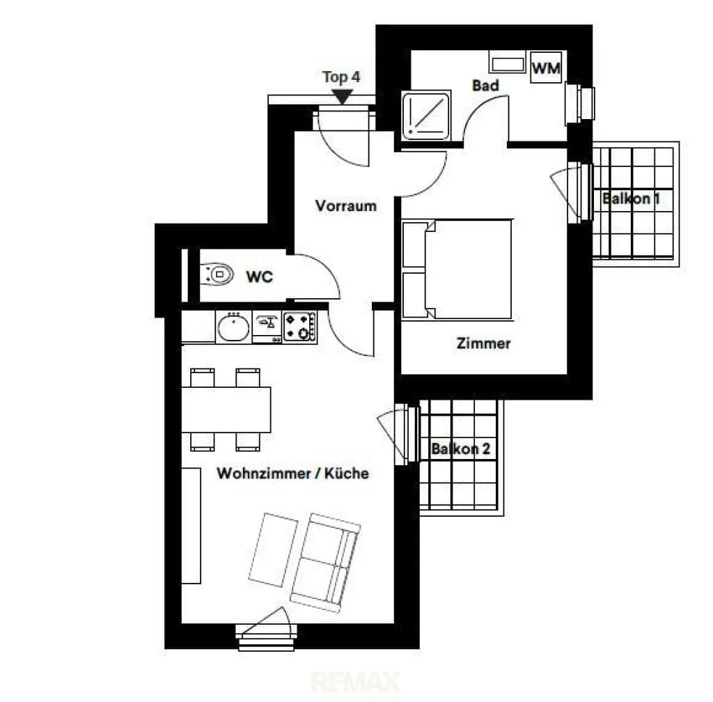 2-Zimmer-Wohnung kaufen in Wien – 46,37 m², € 449.000 – Bild 12 von 21