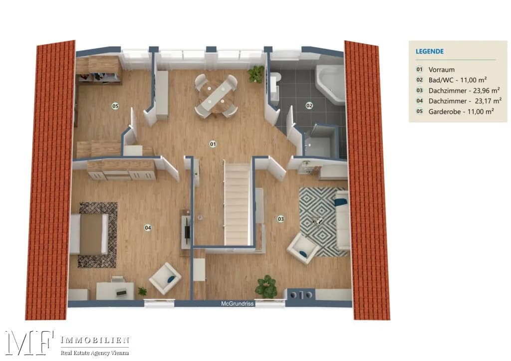 6-Zimmer-Haus kaufen in Gänserndorf – 187 m², € 698.000 – Bild 45 von 46