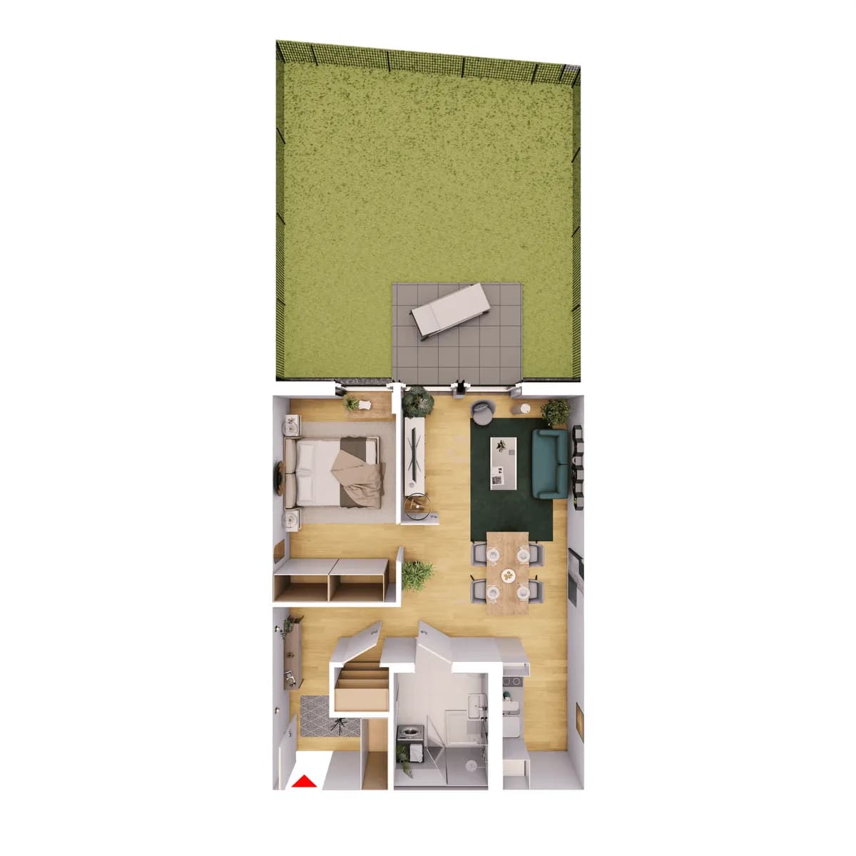 2-Zimmer-Wohnung mieten in Amstetten – 55 m², € 825 – Bild 7 von 7