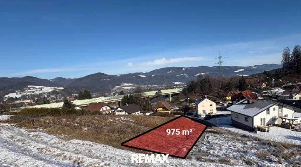 Grundstück kaufen in Bruck-Mürzzuschlag – 975 m², € 39.000 – Bild 2 von 7