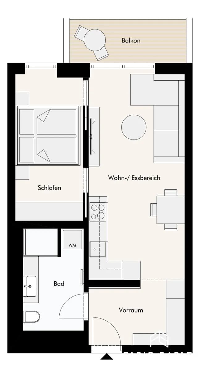 2-Zimmer-Wohnung mieten in Wien – 44,03 m², € 1.512 – Bild 9 von 25