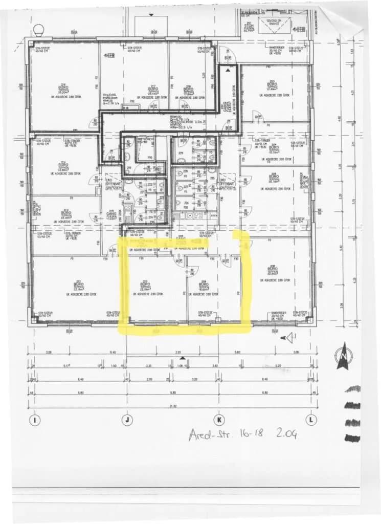 2-Zimmer-Gewerbeimmobilie mieten in Baden – 59 m², € 660 – Bild 4 von 4