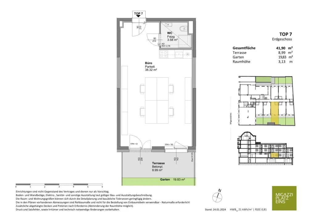 2-Zimmer-Gewerbeimmobilie kaufen in Wien – 84 m², € 544.800 – Bild 7 von 9
