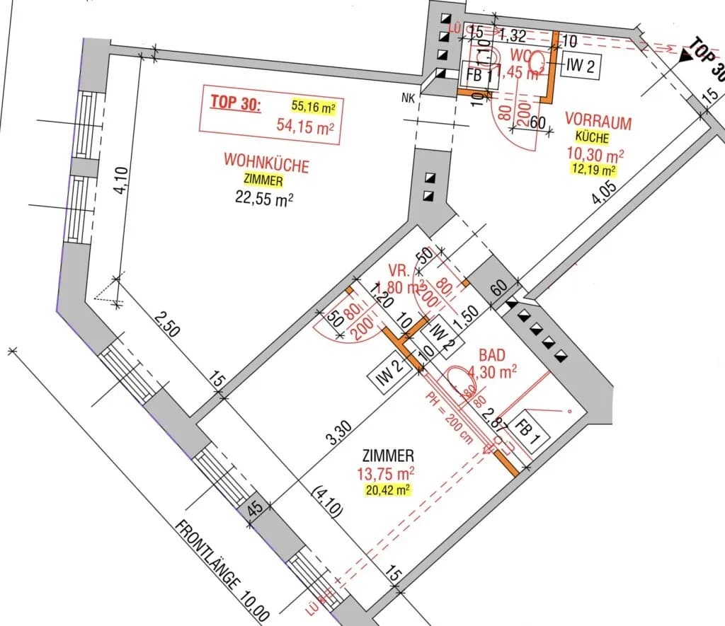 2-Zimmer-Wohnung kaufen in Wien – 54,5 m², € 299.000 – Bild 16 von 16