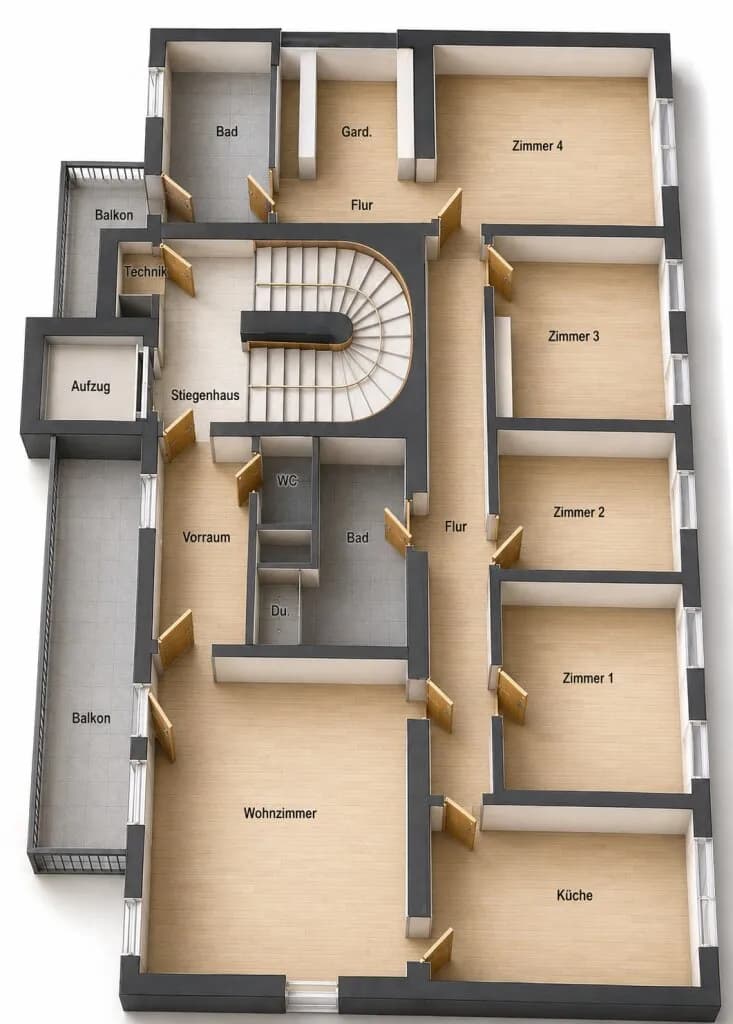 5-Zimmer-Wohnung kaufen in Wien – 162,77 m², € 1.372.000 – Bild 12 von 12