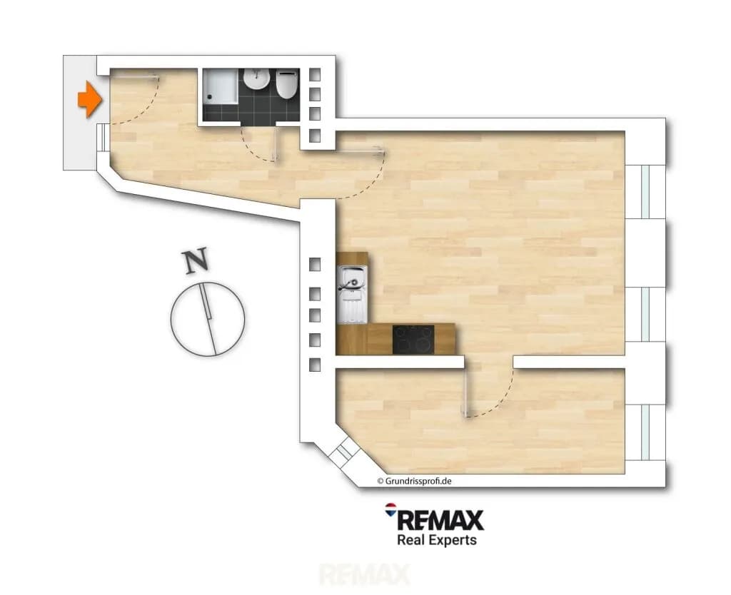 2-Zimmer-Wohnung kaufen in Wien – 40 m², € 259.000 – Bild 20 von 21