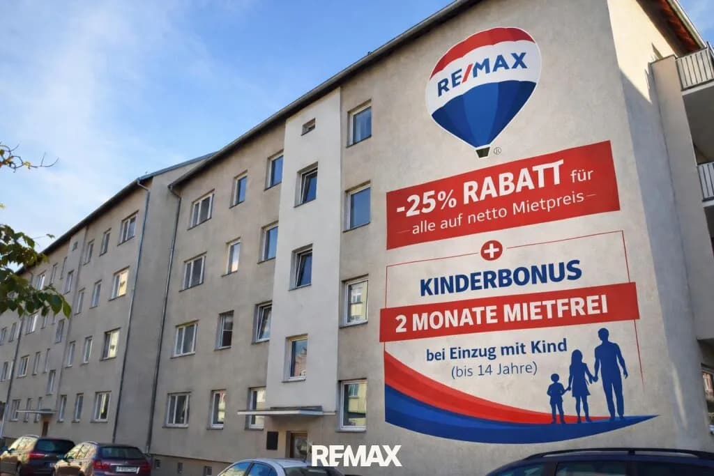 3-Zimmer-Wohnung mieten in Krems an der Donau – 90,23 m², € 1.013